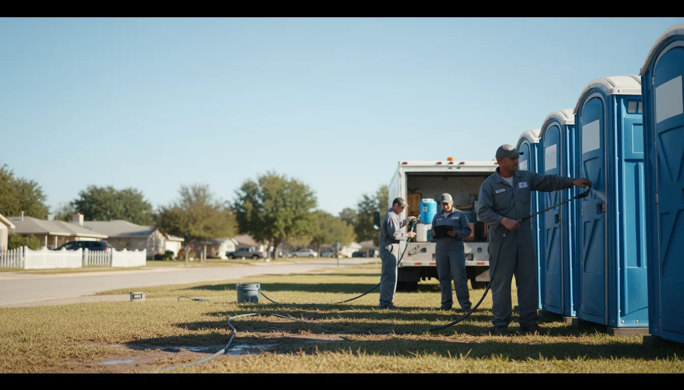 Long-Term Portable Toilet Rental in Lowell, MI near me